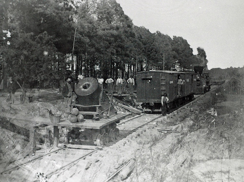 richmond and danville railroad that carried supplies to the confederate army at petersburg