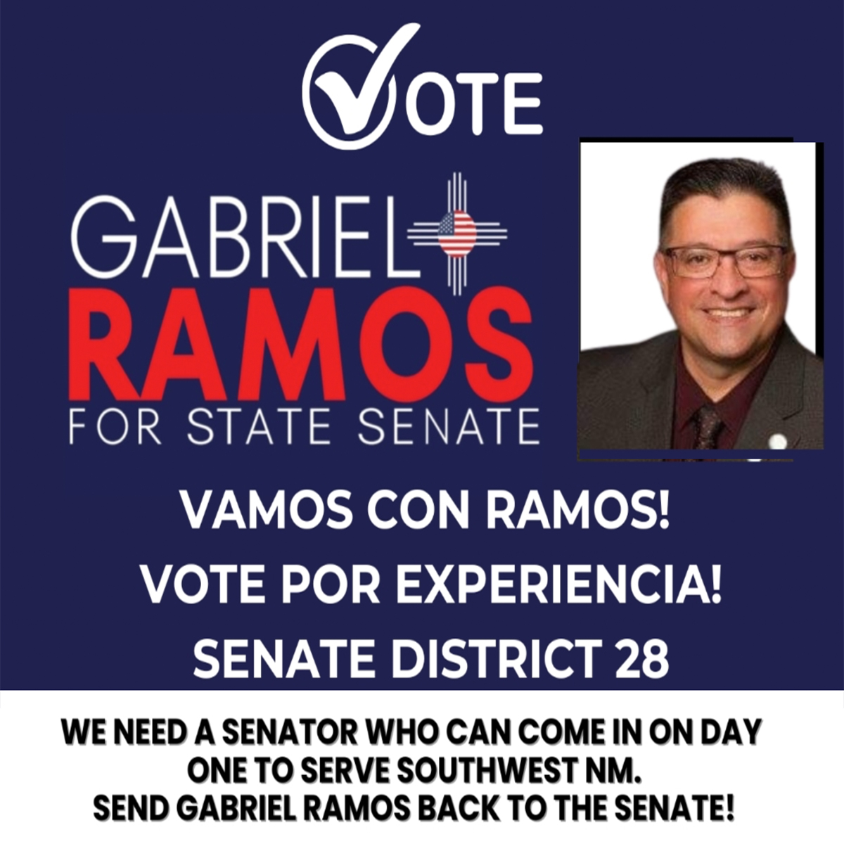 Gabriel Ramos for NM Senate District 28